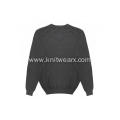 Men's Knitted 100% Cotton Crewneck Pullover